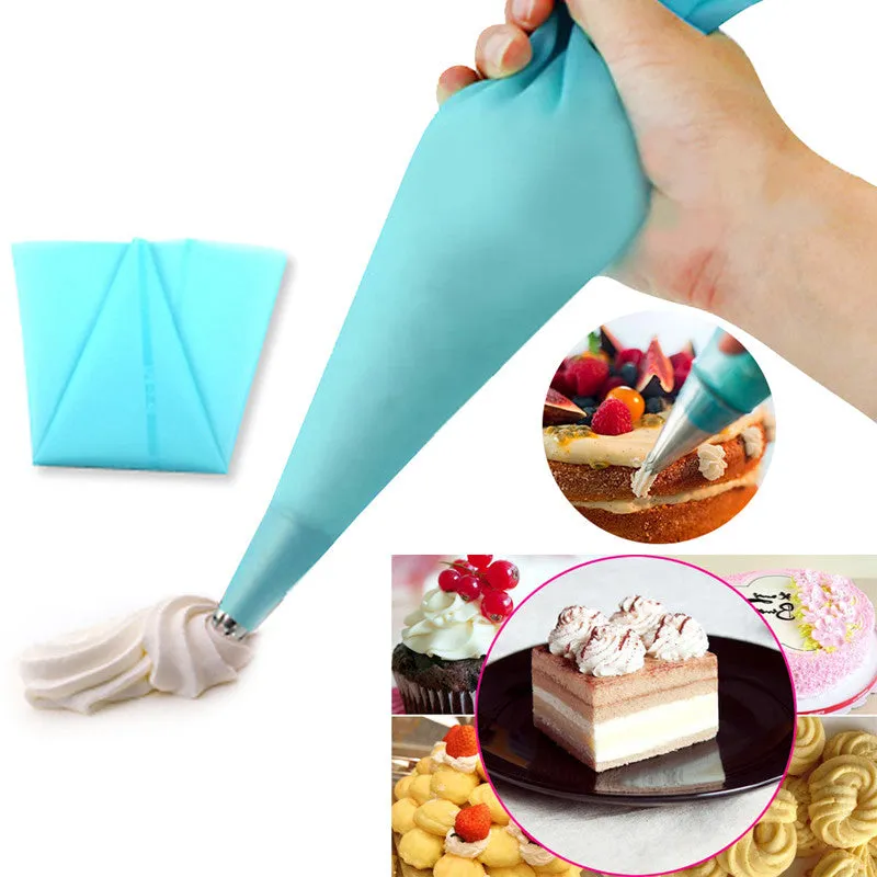 1PCS Silicone Pastry Cake Decorating Bag