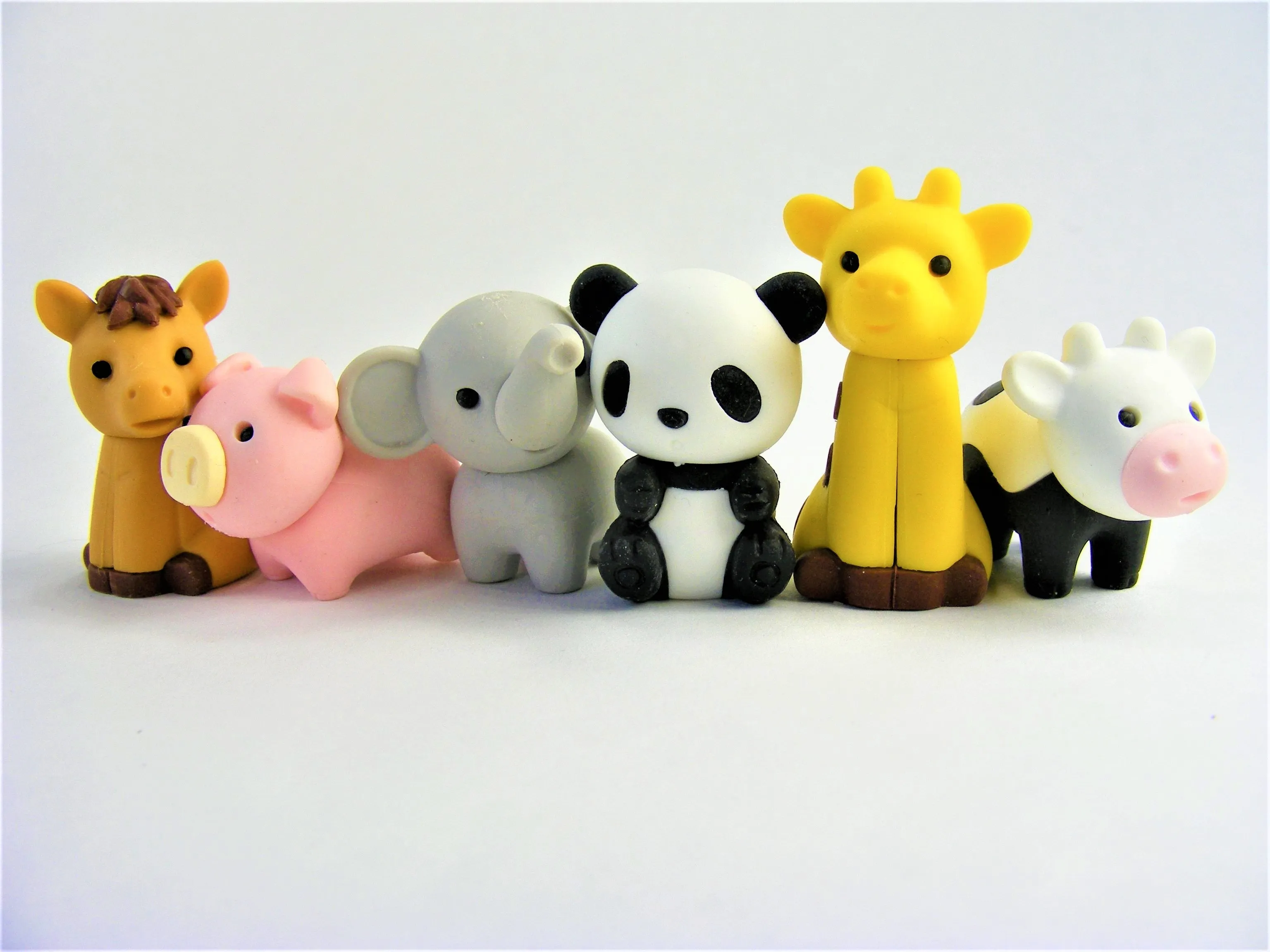 380321 IWAKO ZOO ANIMAL ERASERS-30