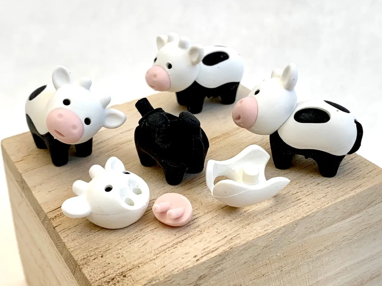 380321 IWAKO ZOO ANIMAL ERASERS-30