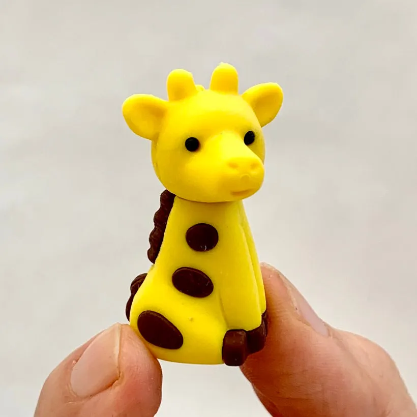 380321 IWAKO ZOO ANIMAL ERASERS-30