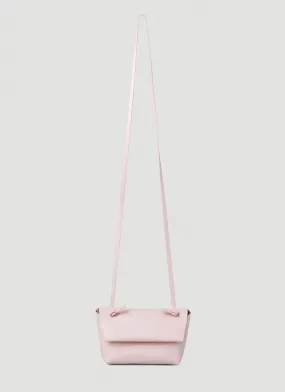 Acne Studios Knot Detailed Foldover Crossbody Bag