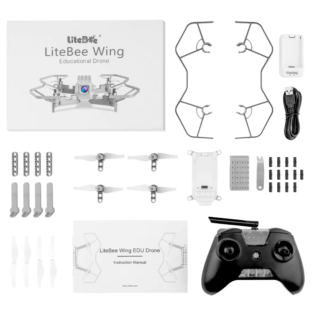 AeroCraft: Build & Fly - Drone Classroom Kit Large (12) - Equipment & Teaching Resources