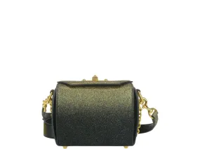 Alexander McQueen Box 16 Glitter Shoulder Bag