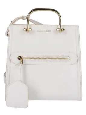 Alexander McQueen Logo Top Handle Bag