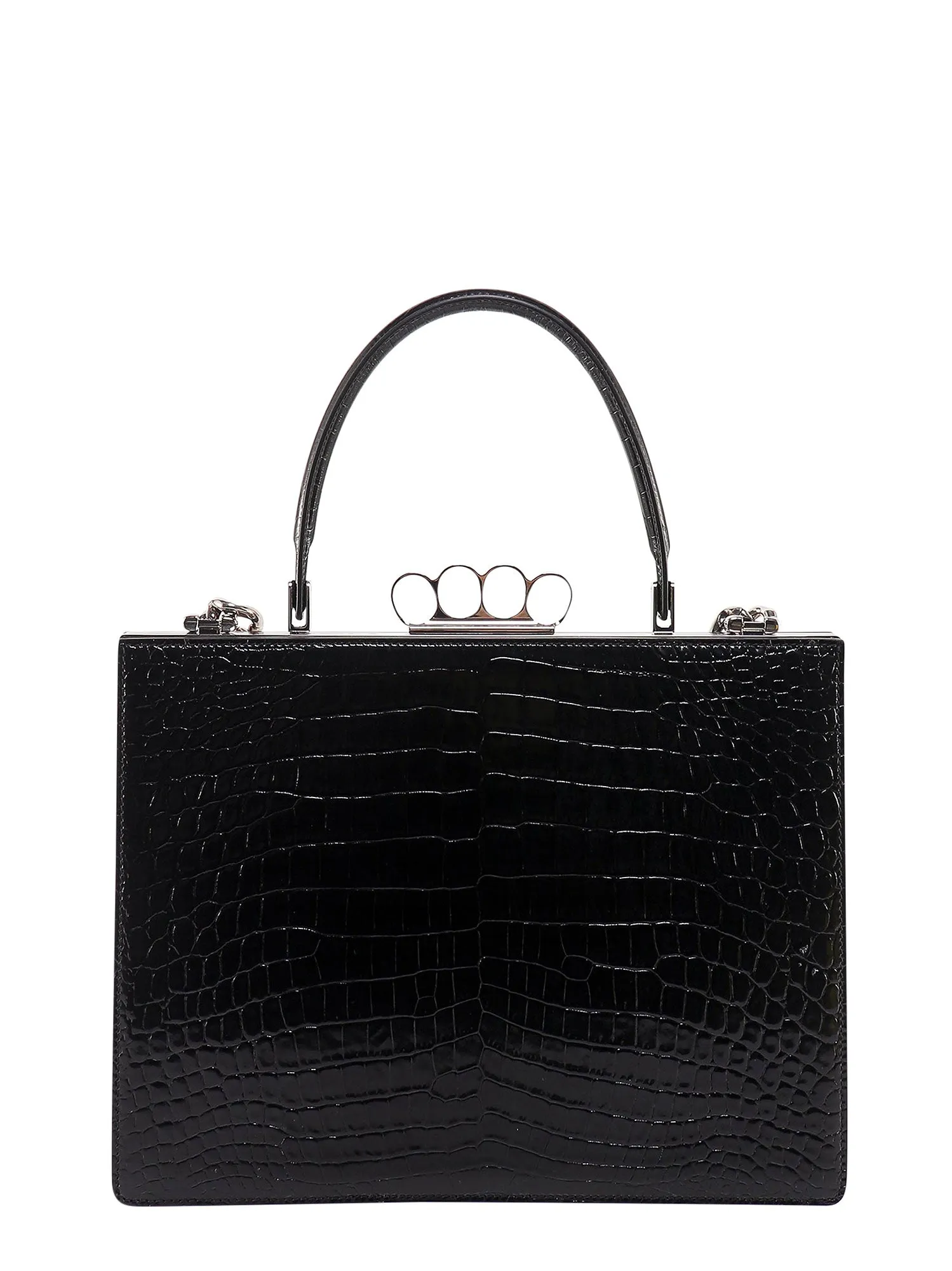 Alexander Mcqueen The Four Ring Frame Tote Bag