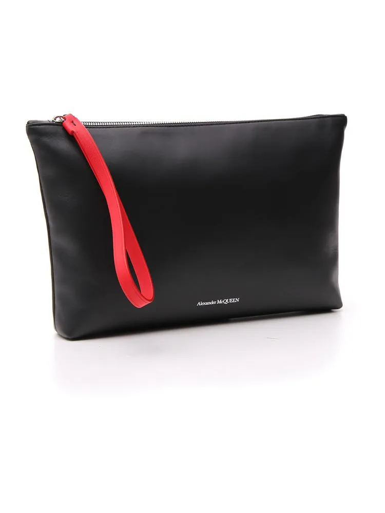 Alexander McQueen Zipped Clutch Bag