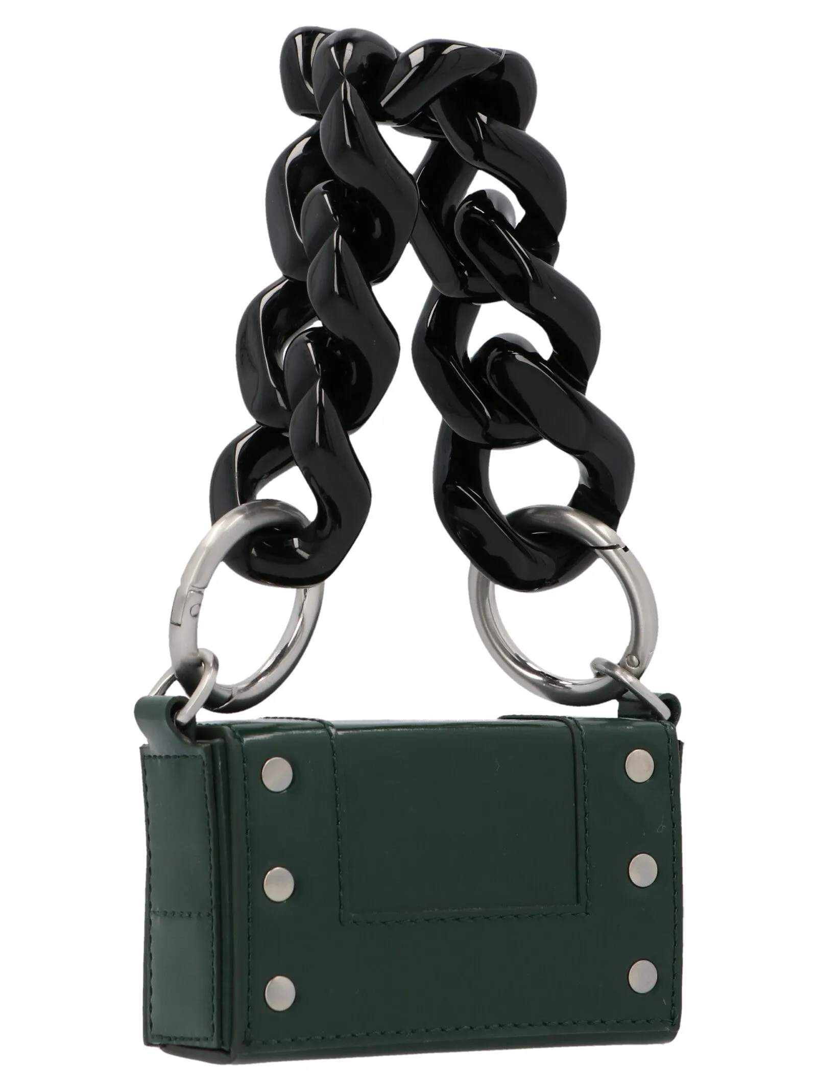 AMI Ami De Coeur Mini Chain Tote Bag