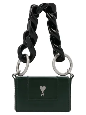 AMI Ami De Coeur Mini Chain Tote Bag