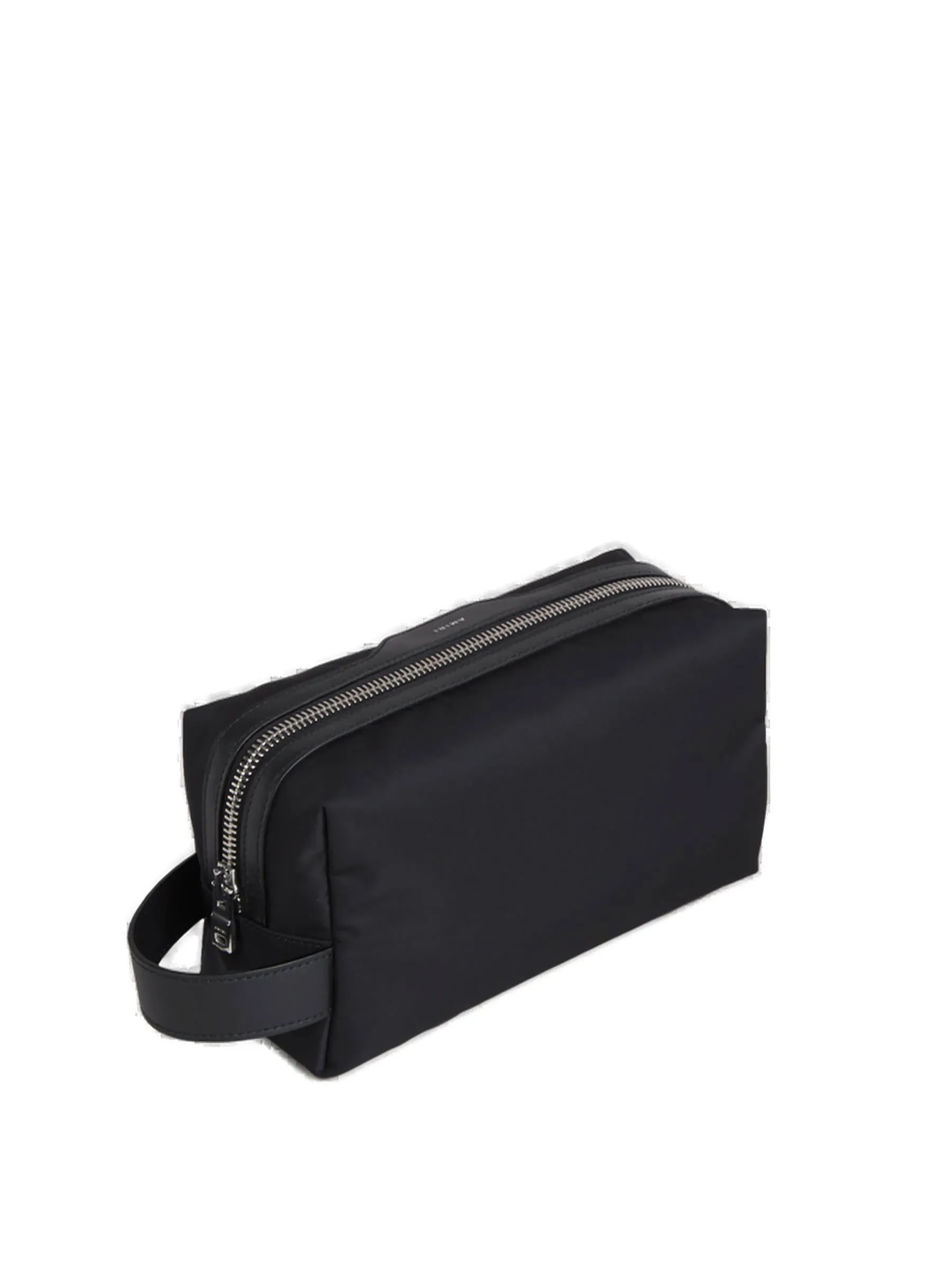 Amiri Logo Printed Dopp Kit Toiletry Bag