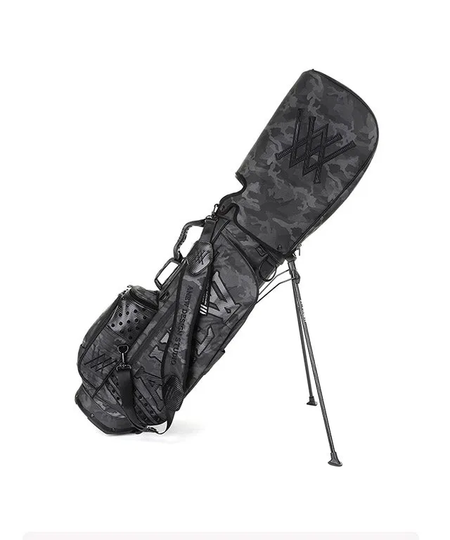 ANEW Golf: Dark Camo Stand Bag - Black