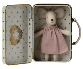 Angel Mouse in Suitcase