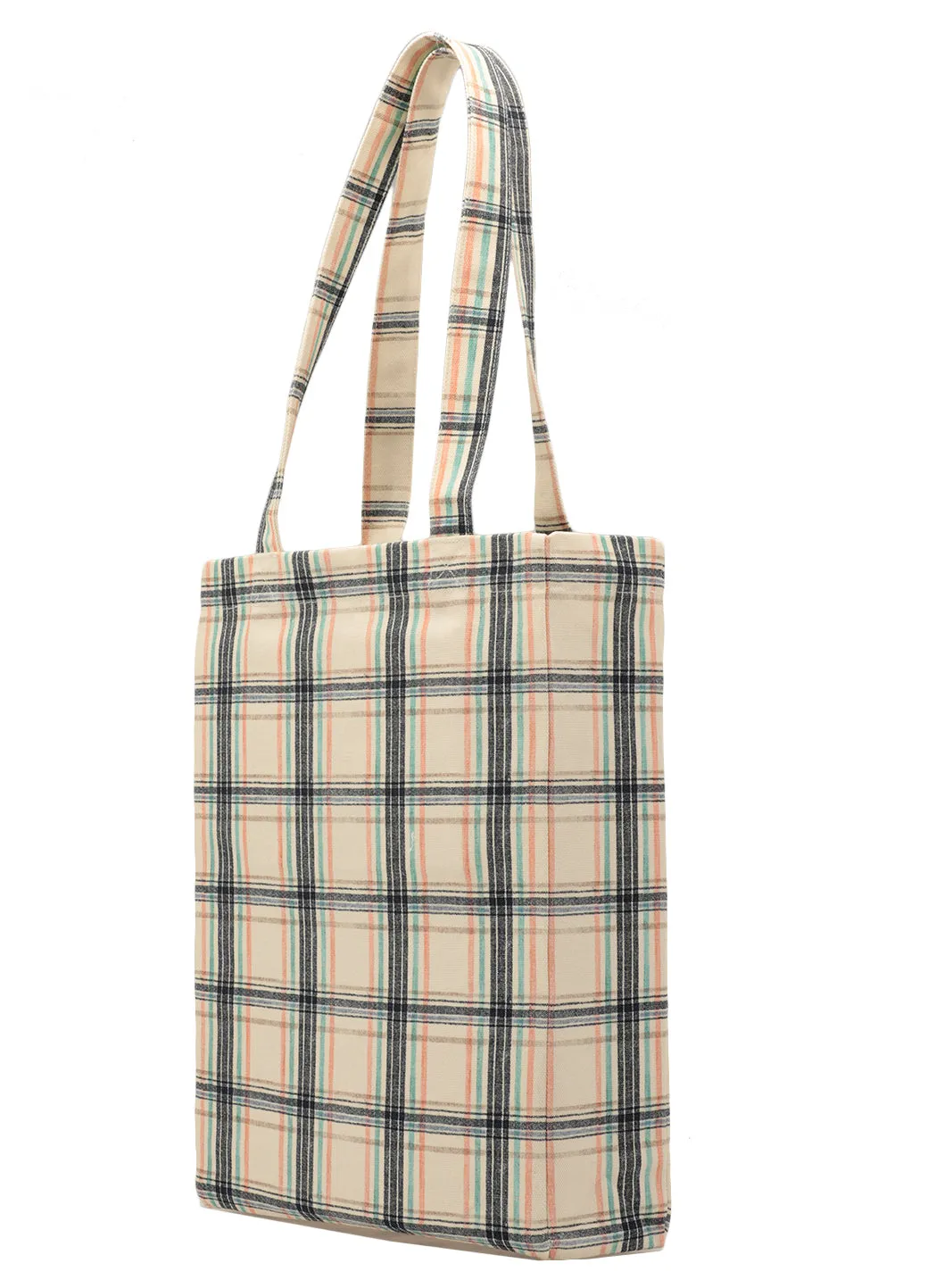 A.P.C. Lou Checked Tote Bag