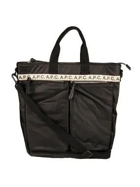 A.P.C. Repeat Zipped Pockets Tote Bag