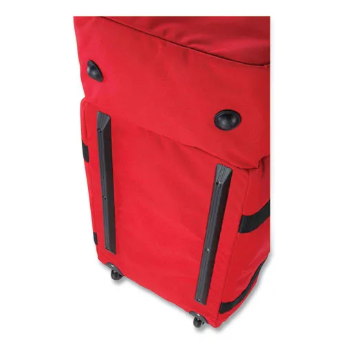 Arsenal 5005w Wheeled Fire   Rescue Gear Bag, 14 X 31 X 14, Red