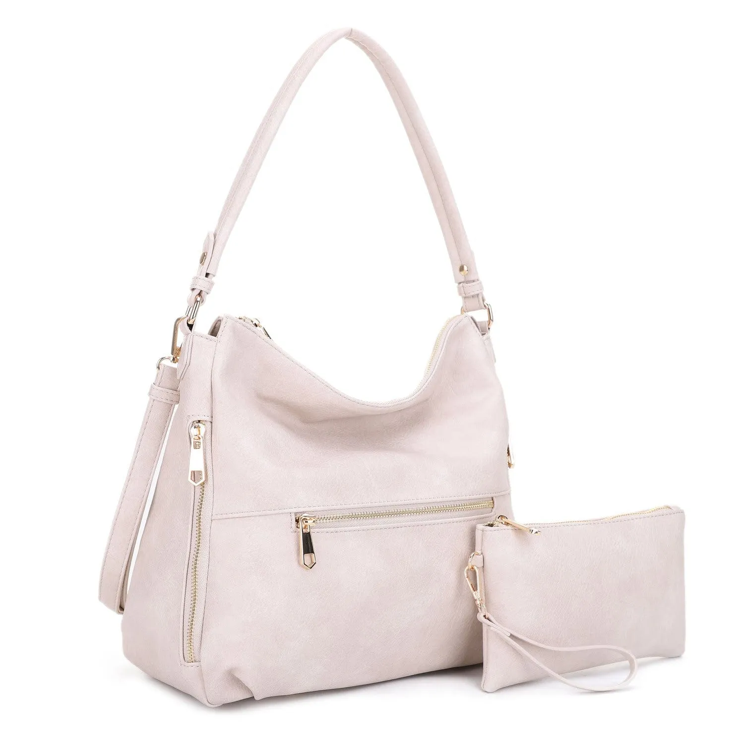 AS20639 Jeanie Two Piece Hobo Bag Set