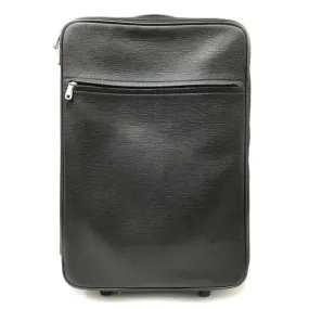 Bally Leather Carry Bag Suitcase