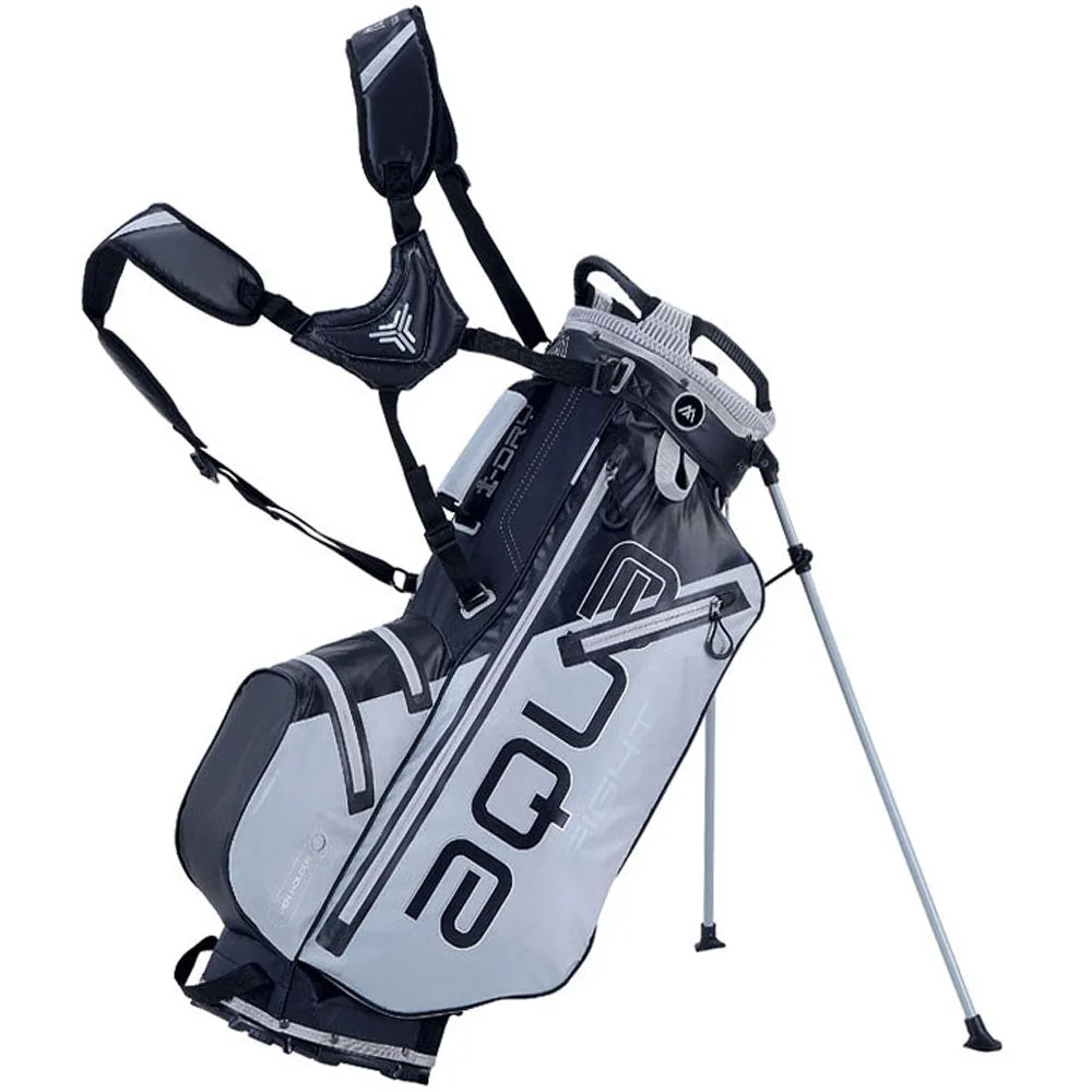 Big Max Aqua 8 Waterproof Stand Bag - Grey/Black