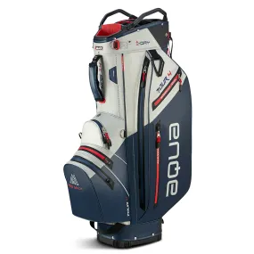 Big Max Aqua Tour 4 Waterproof Cart Bag - Off White/Navy/Red