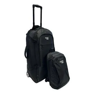 Black Wolf - 85L ( 20L) Grand Tour II wheel bag with backpack straps - Black