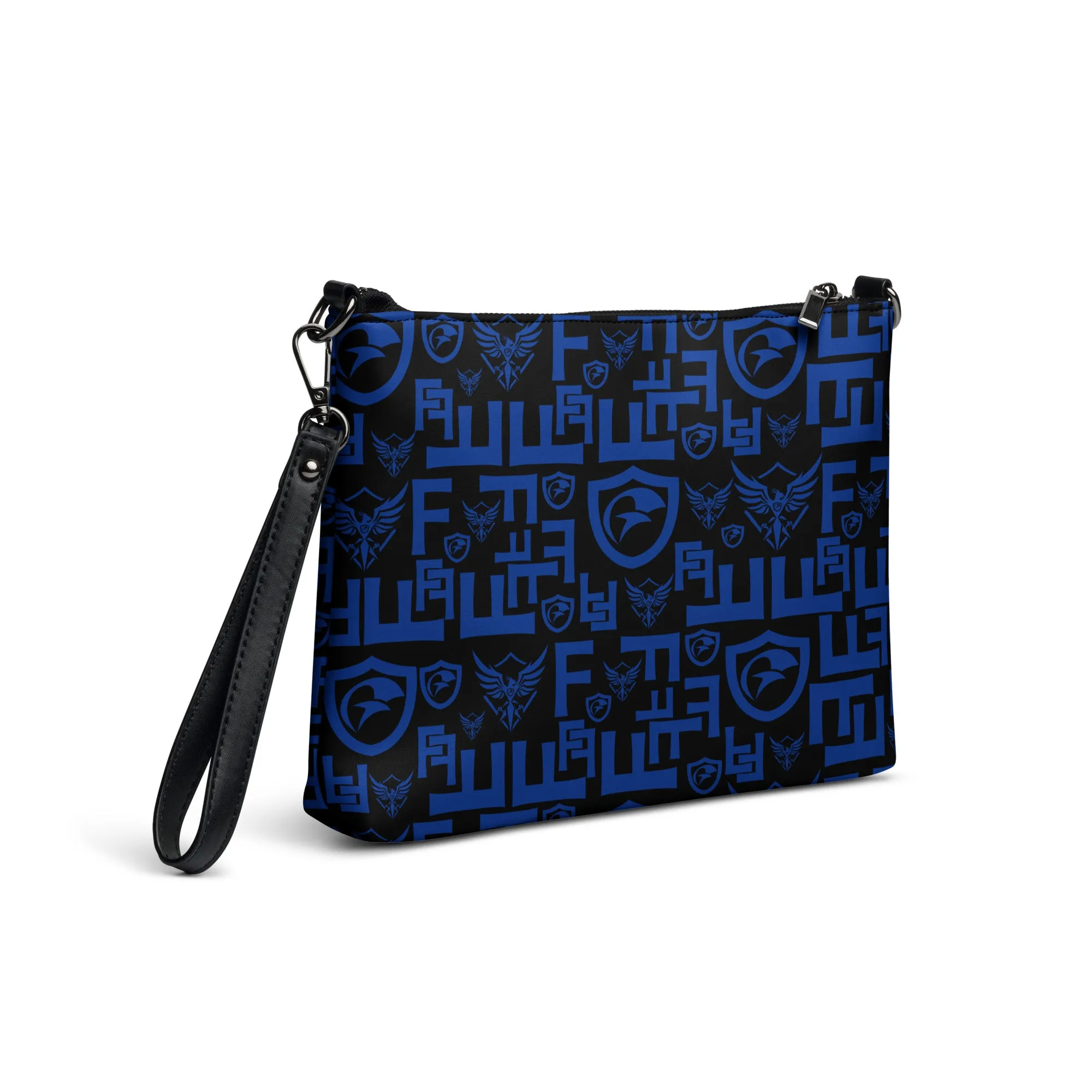 Blue Pattern Body Bag