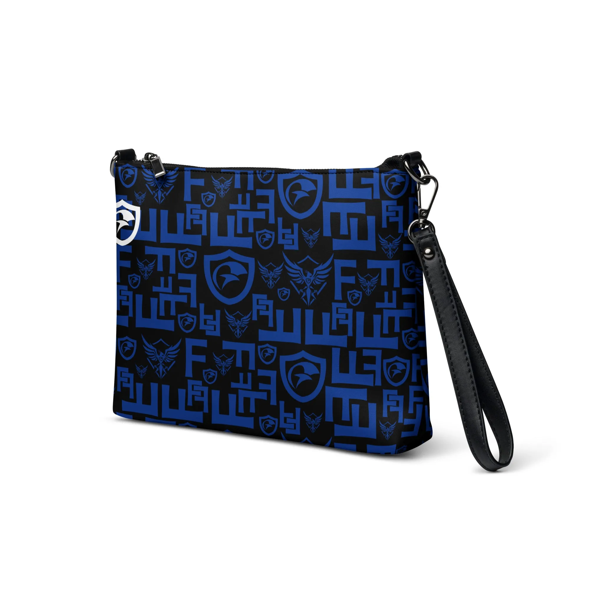 Blue Pattern Body Bag