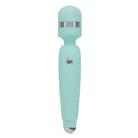 Bms Enterprises Silicone Green Rechargeable Cheeky Wand Massager with Travel Lock