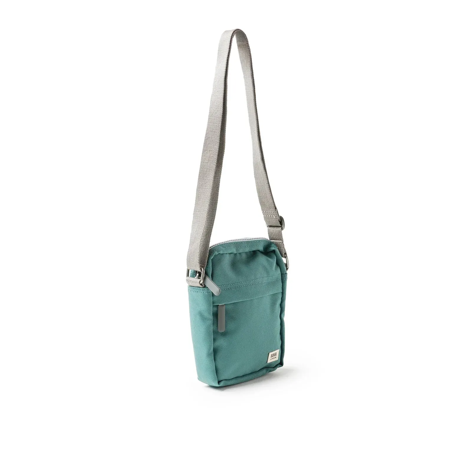 Bond Pocket Recycled Canvas Crossbody  - Sage