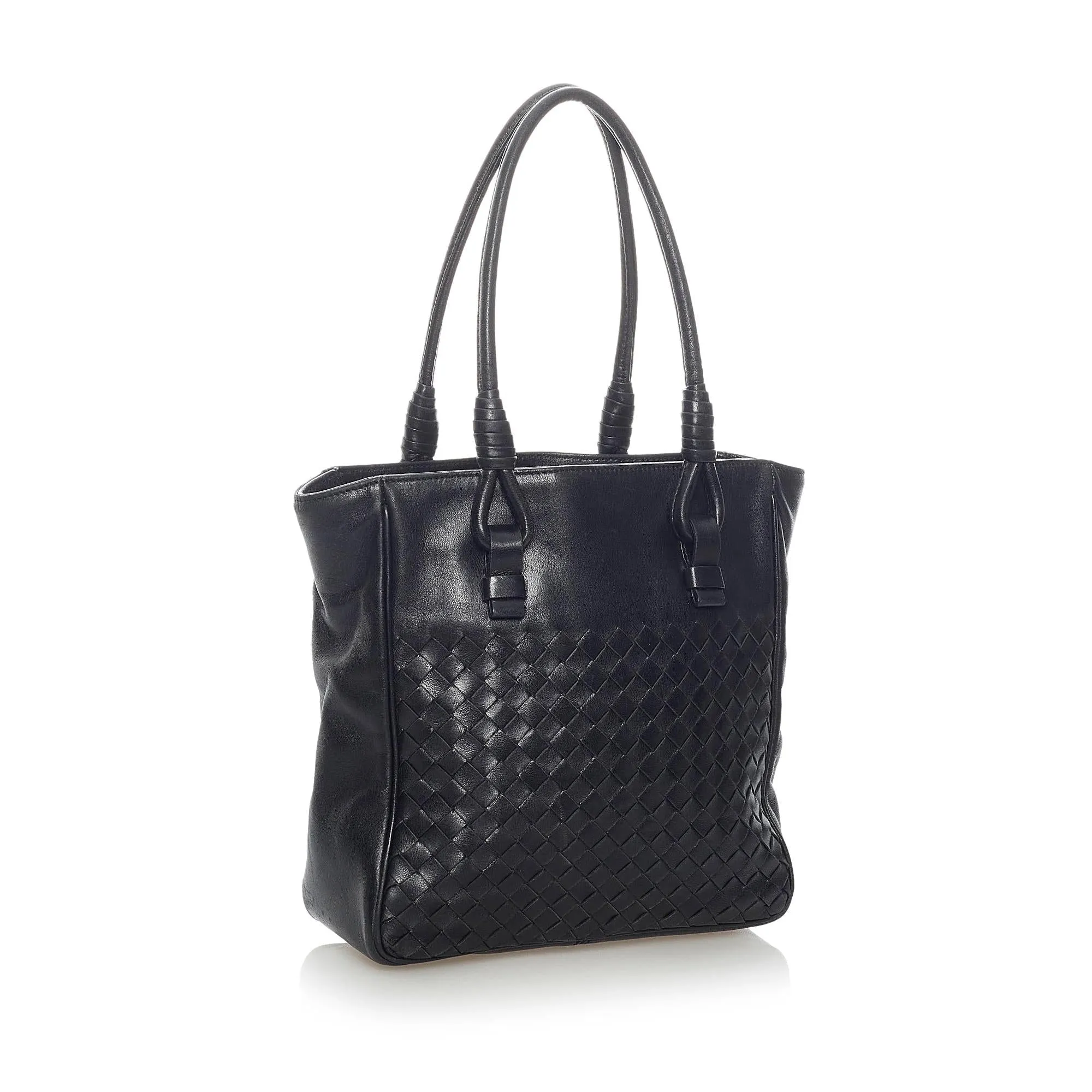 Bottega Veneta Intrecciato Leather Tote Bag (SHG-33094)