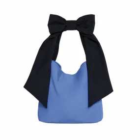 Bow Tote Bag | 'Blue Cloud'