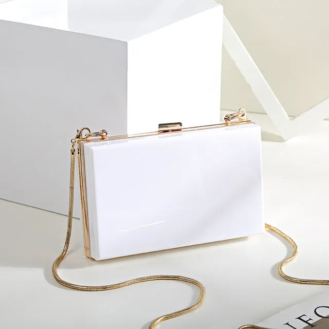 Box Clutch Bag