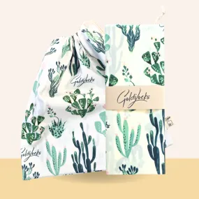 Bread Bag Set: Cacti