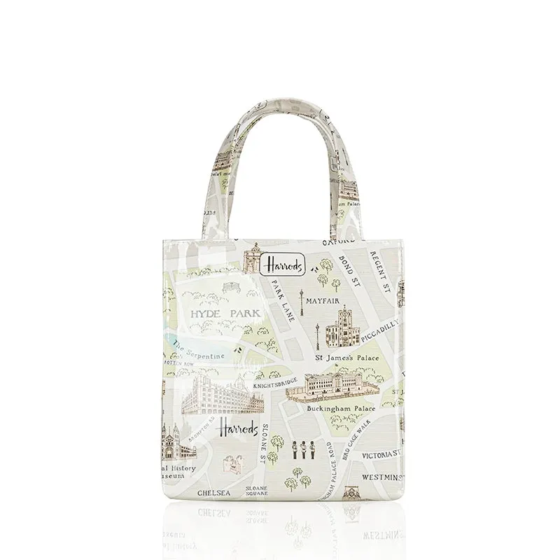 British PVC Large Capacity Tote Bag