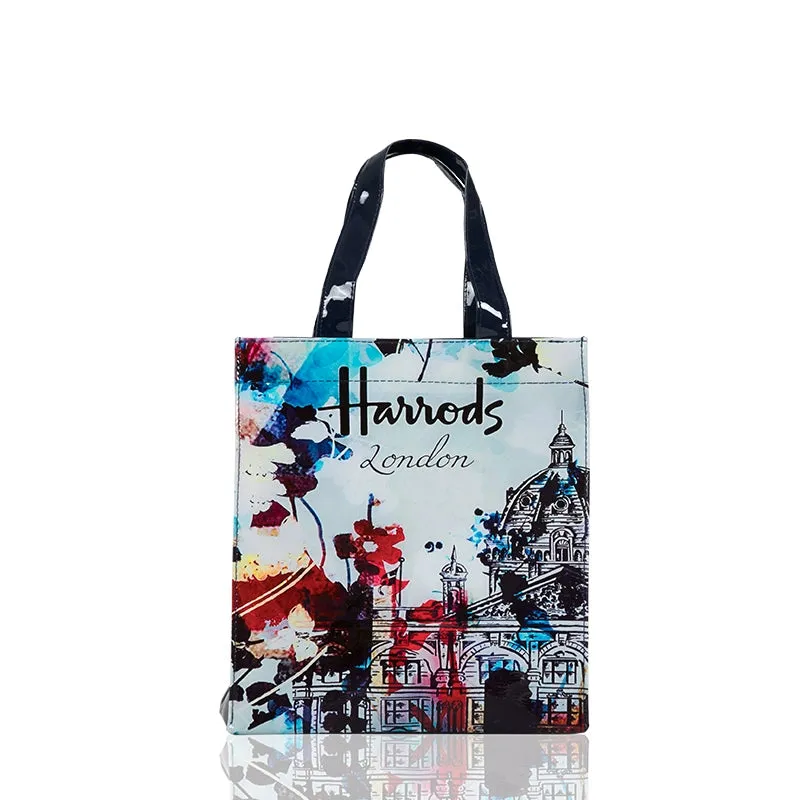 British PVC Large Capacity Tote Bag