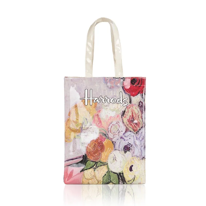 British PVC Large Capacity Tote Bag