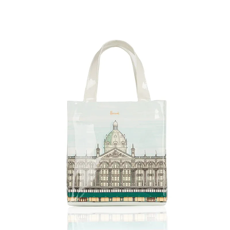 British PVC Large Capacity Tote Bag