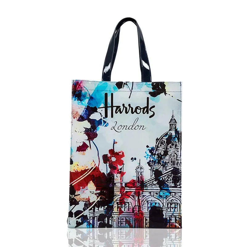 British PVC Large Capacity Tote Bag