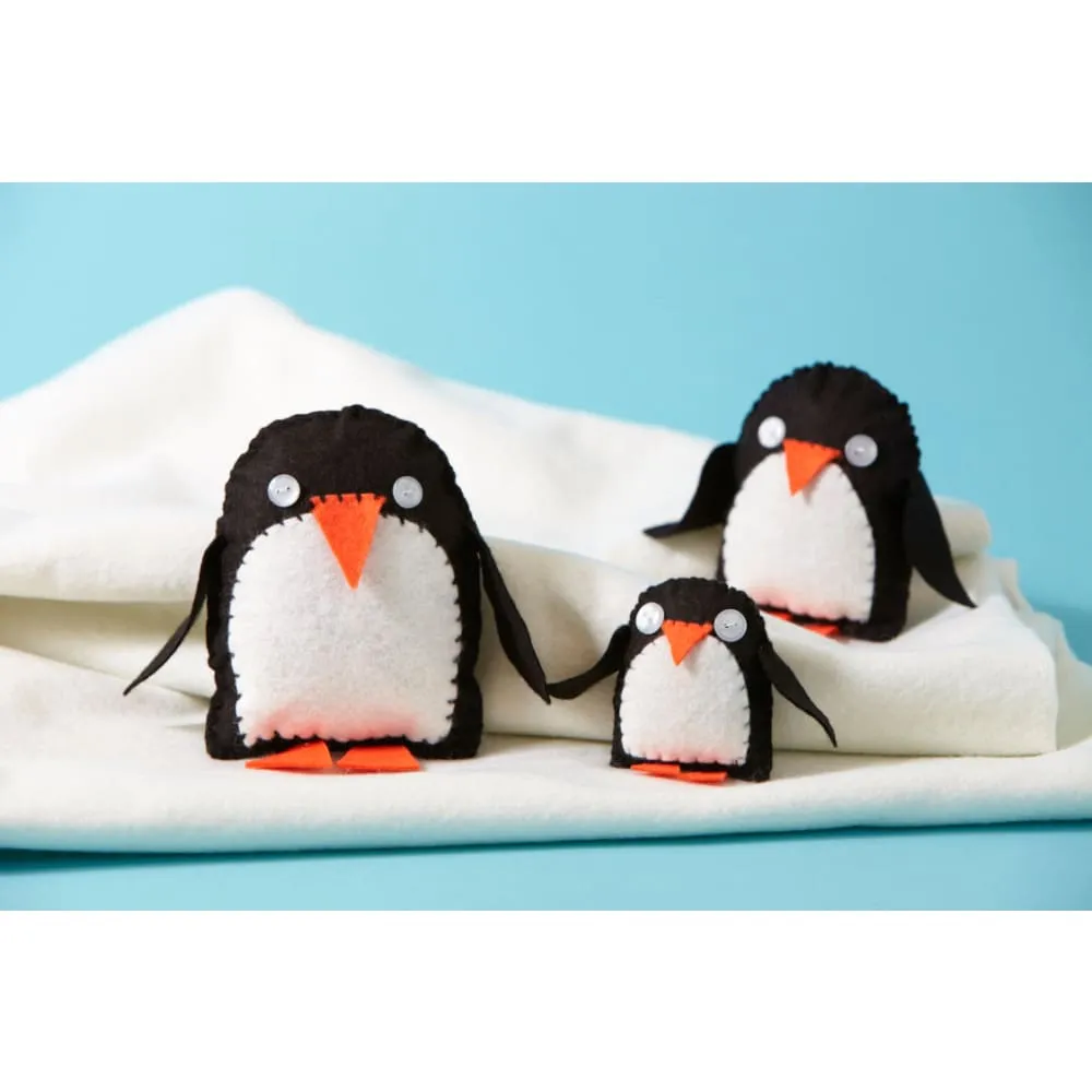 ButtonBag Penguin Family Sewing Kit