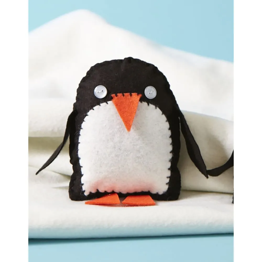 ButtonBag Penguin Family Sewing Kit