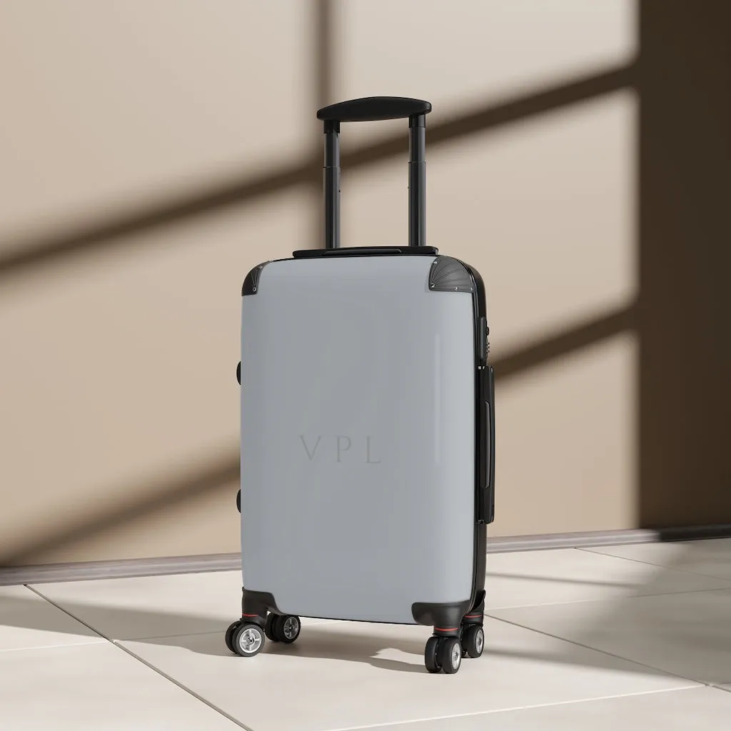 Cabin Suitcase Metallic Silver