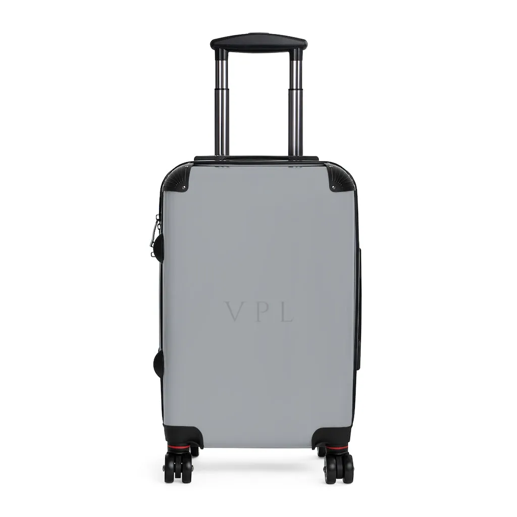 Cabin Suitcase Metallic Silver