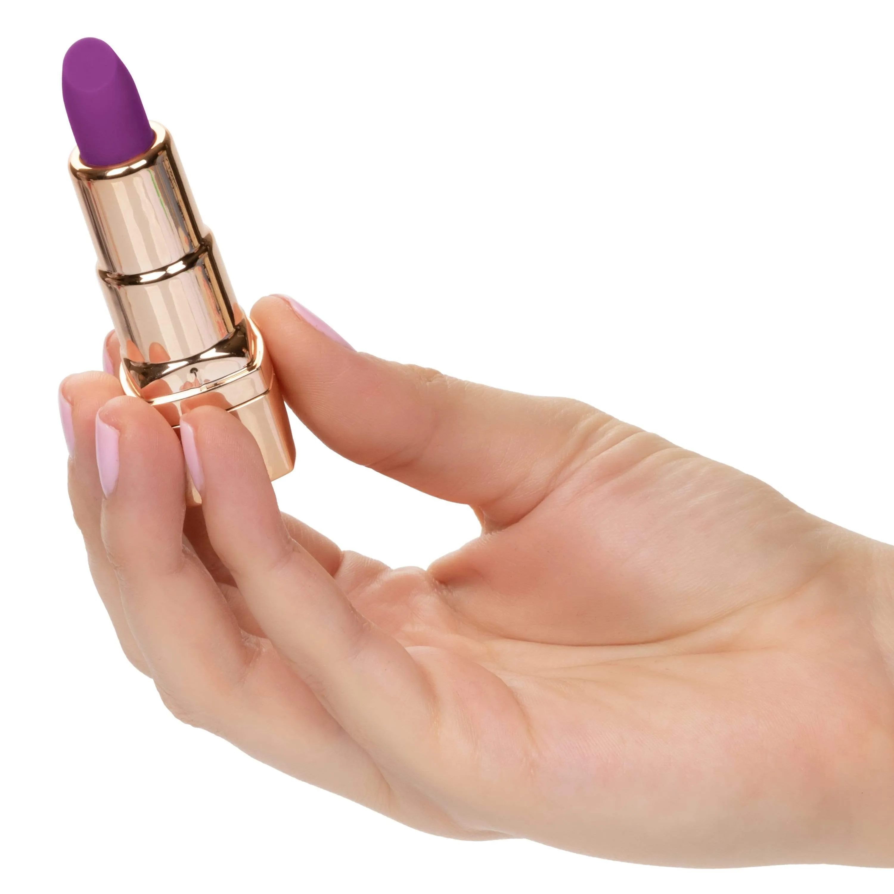 California Exotics - Naughty Bits Bad Bitch Discreet Lipstick Vibrator (Gold)