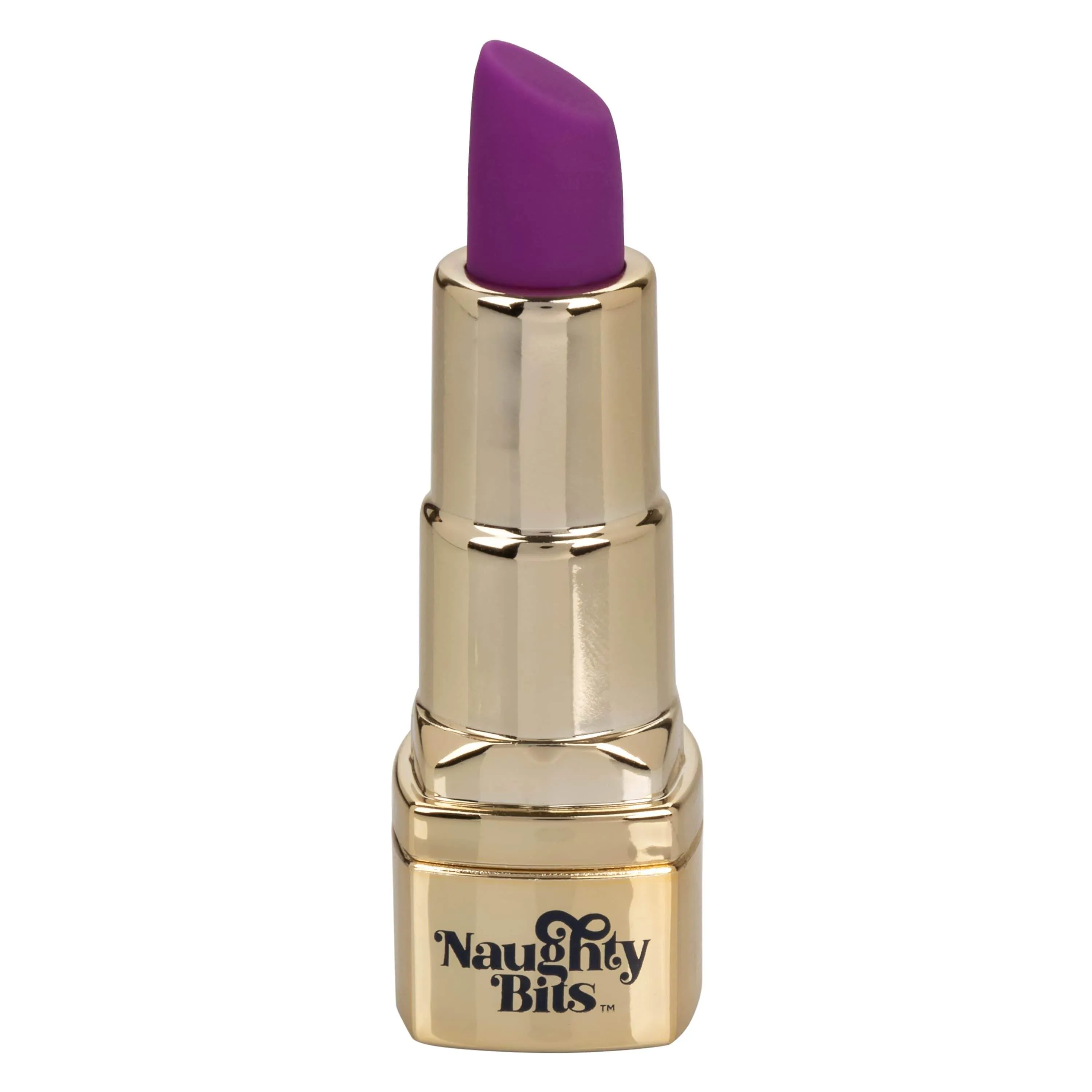 California Exotics - Naughty Bits Bad Bitch Discreet Lipstick Vibrator (Gold)