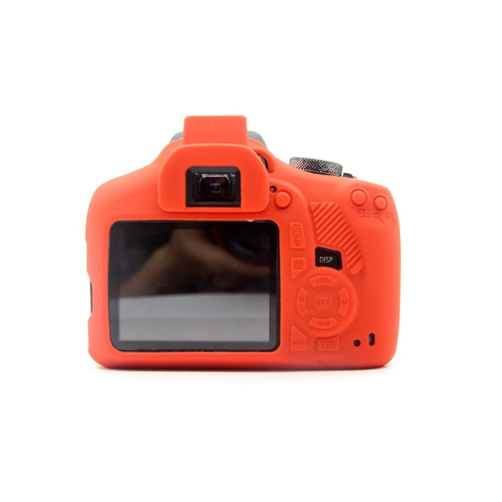 Canon EOS 1500D soft silicone protective case - Red