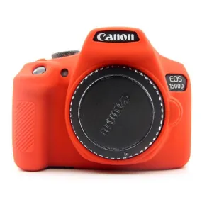 Canon EOS 1500D soft silicone protective case - Red