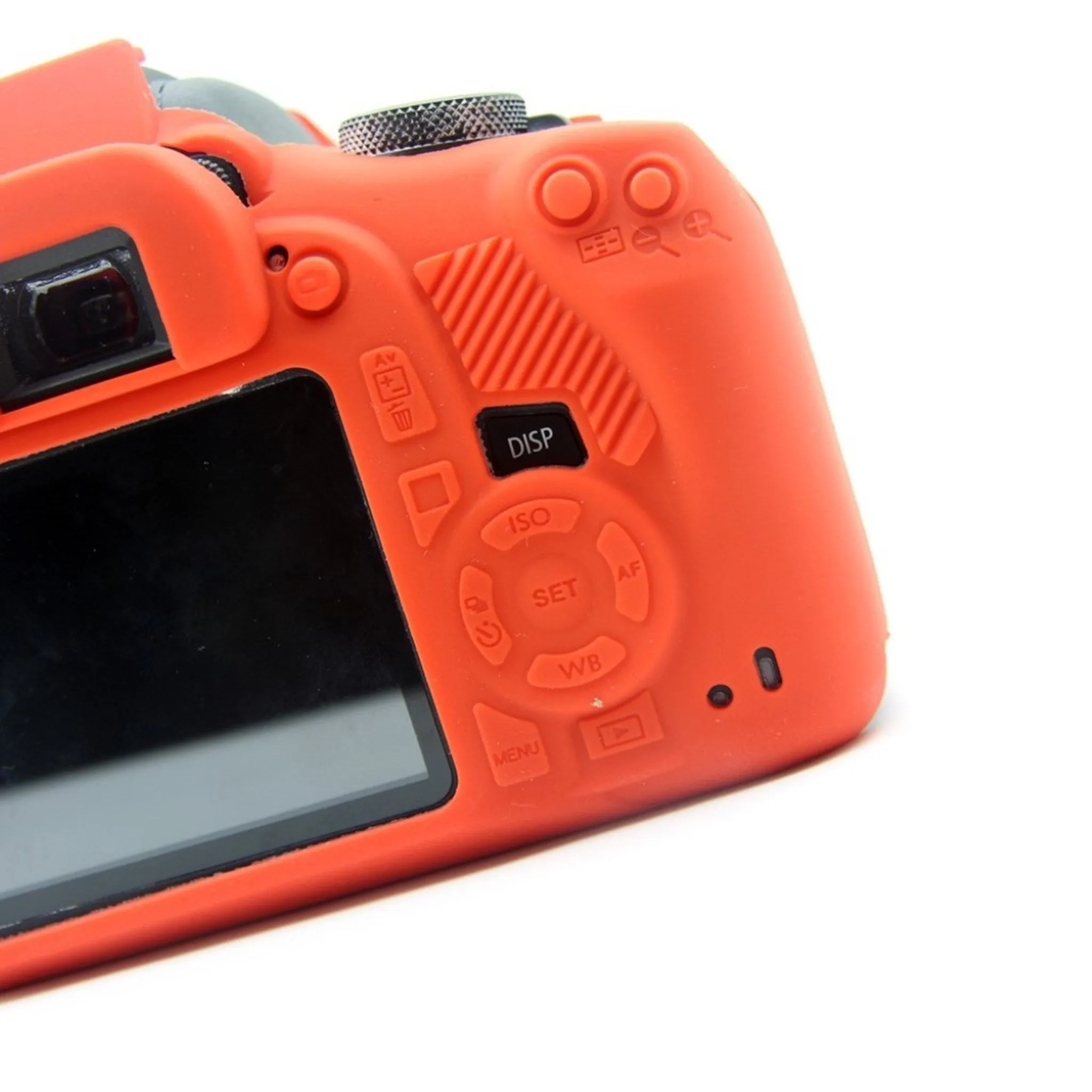 Canon EOS 1500D soft silicone protective case - Red