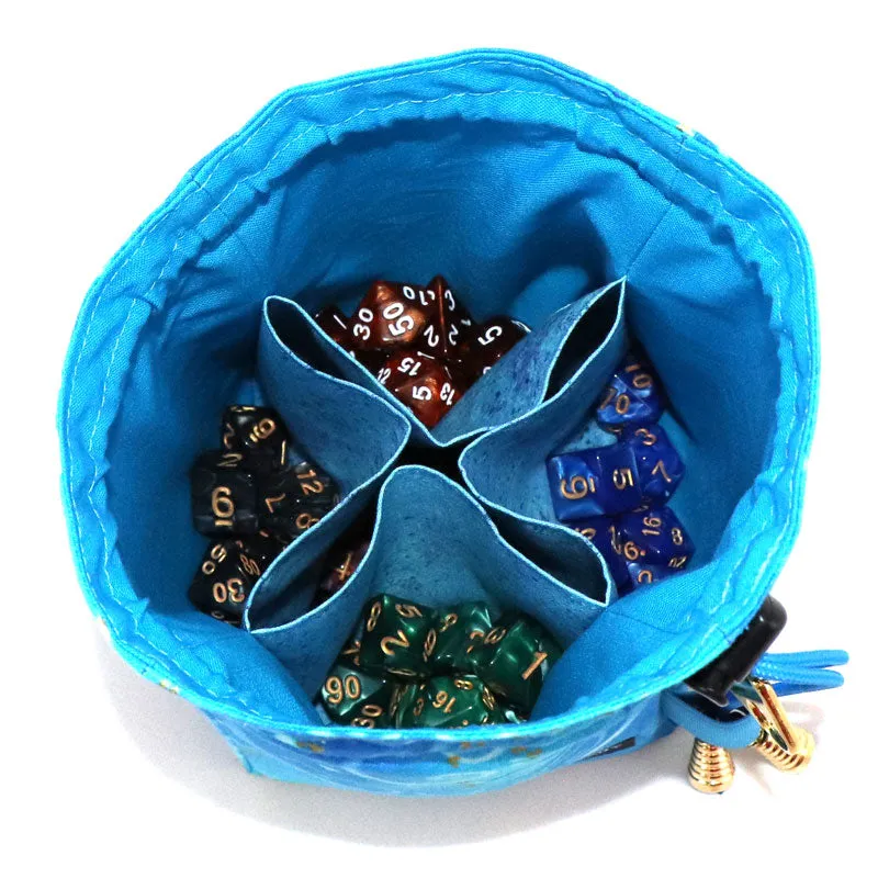 Celestial Swirl Dice Bags