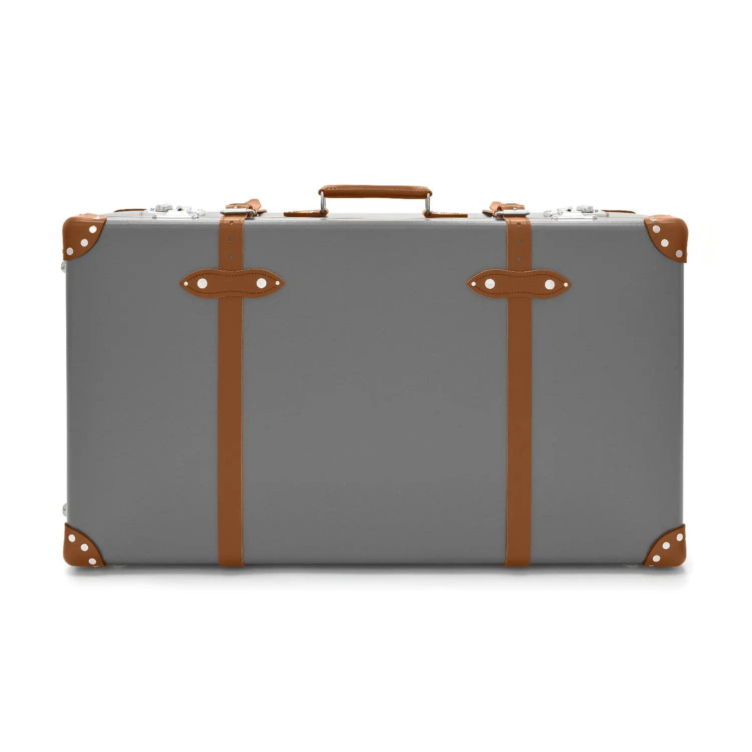 Centenary · XL Suitcase | Grey/Caramel