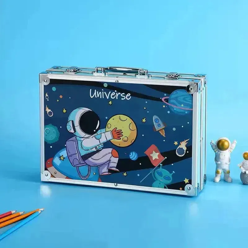 Character Themed Art Suitcase (145 pcs)