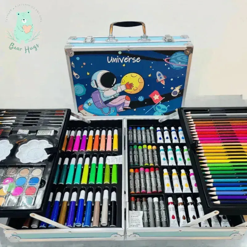 Character Themed Art Suitcase (145 pcs)