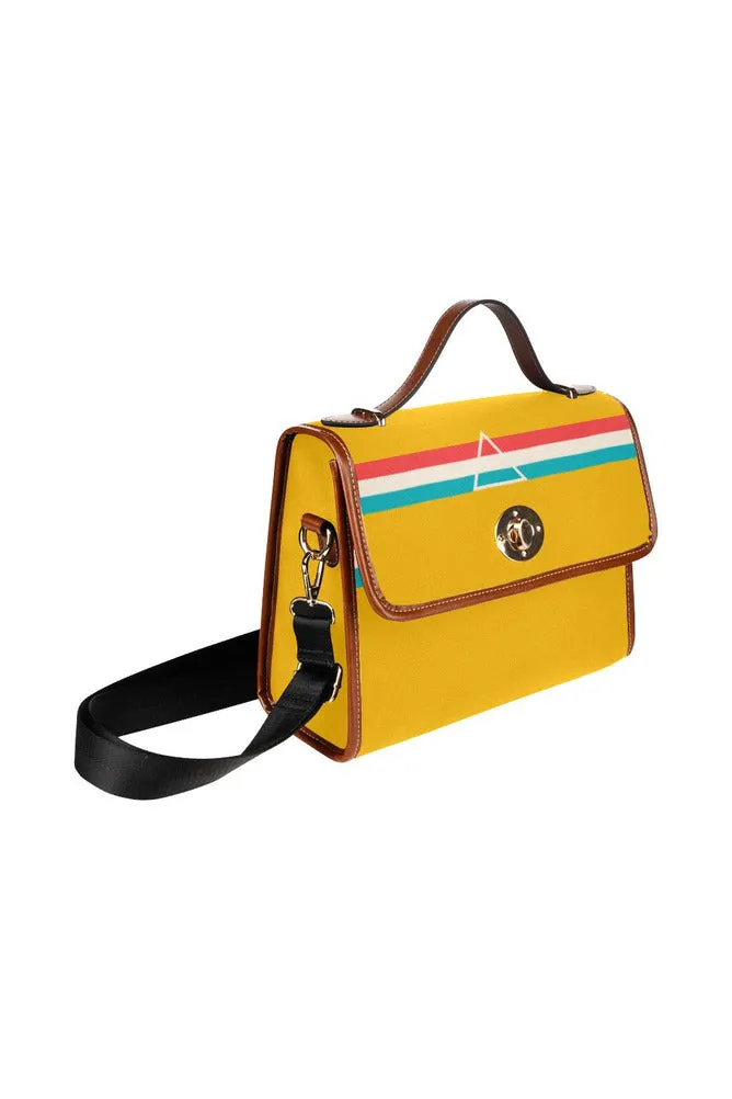 Chevron Dreams Waterproof Canvas Bag/All Over Print